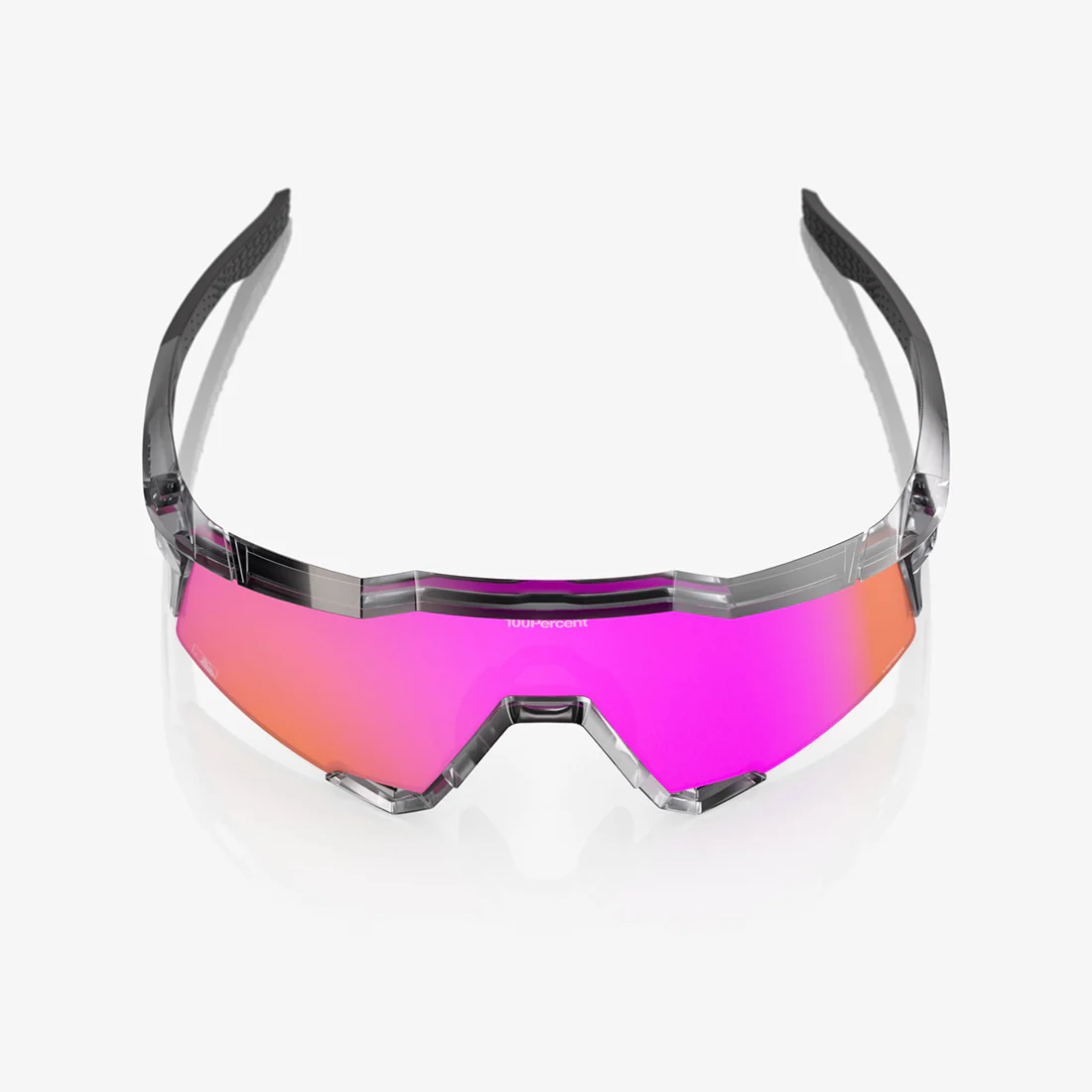 100% SPEEDCRAFT MLB Authentic Polished Translucent Grey - HiPER Vital Pink Mirror Lens - Image 4