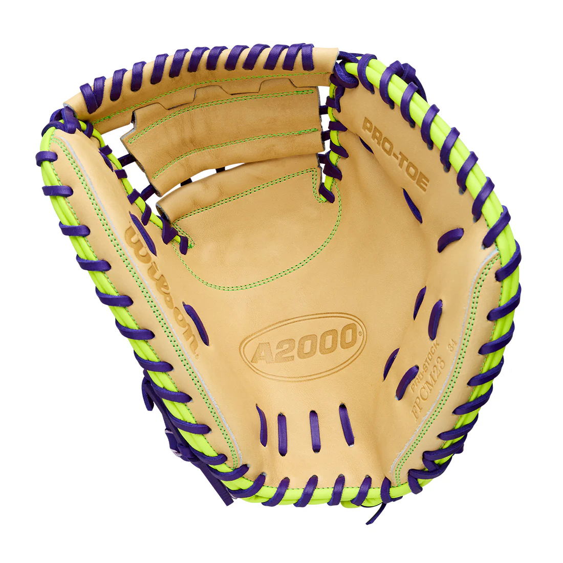 2026 Wilson A2000 FPCM23 34" Spring Collection Fastpitch Softball Catcher's Mitt: WBW10423934 - Image 2