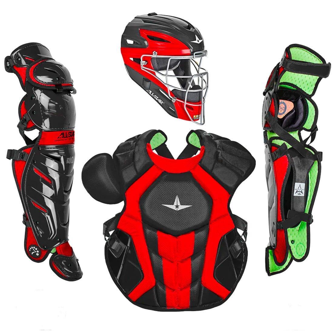 All-Star S7 AXIS (Adult) Two Tone Catcher's Kit NOCSAE APPROVED: CKCCPRO1X-TT - Image 3