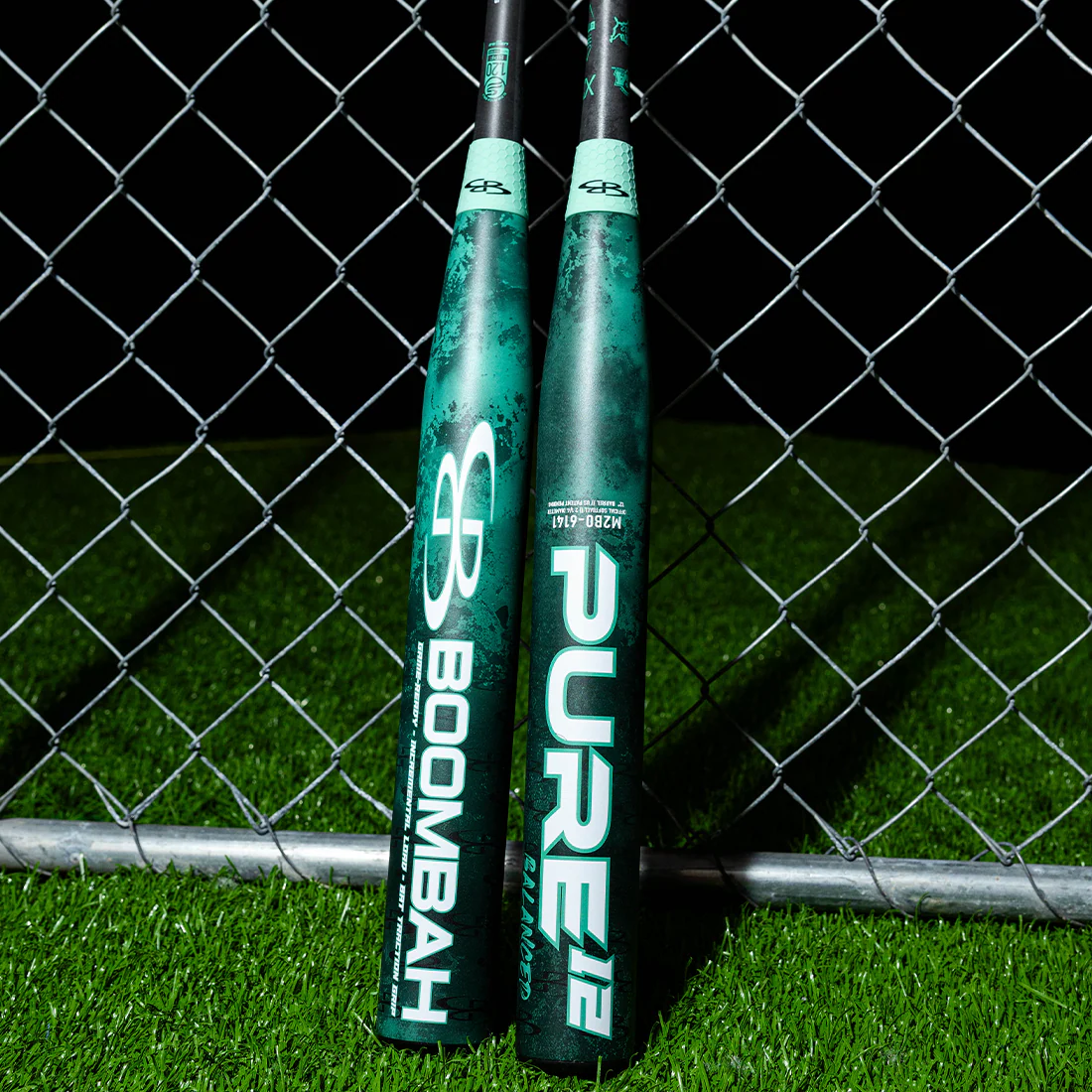 Boombah Pure Teal 12" Balanced USSSA Slowpitch Softball Bat: M2B0-6141 - Image 2