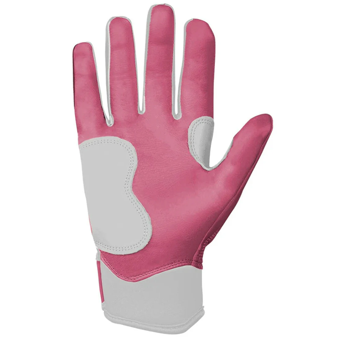 Bruce Bolt Bear Series Short Cuff Batting Gloves: Dusty Pink - Image 4