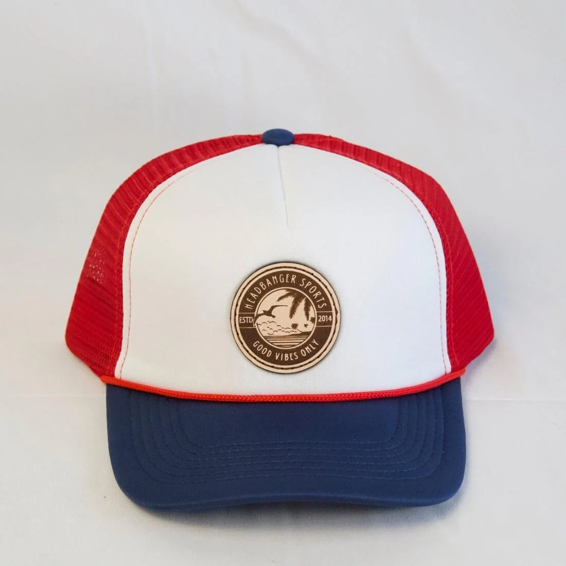 Headbanger Sports Exclusive Pacific P782 Foamie Fresh Trucker Hat: Good Vibes Only