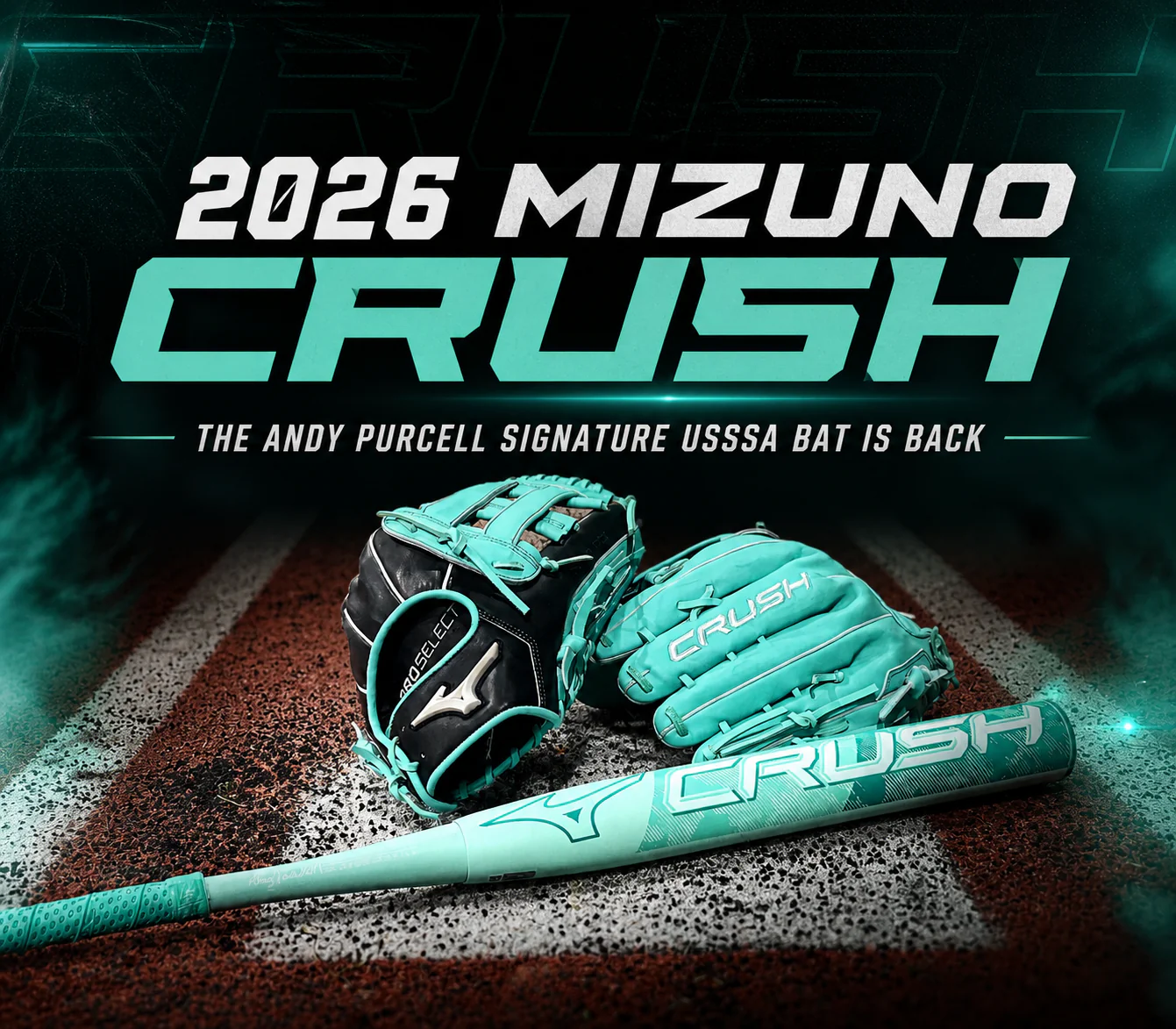 Mizuno Pro Select "Crush" Limited Edition 13" Slowpitch Softball Glove - Image 2