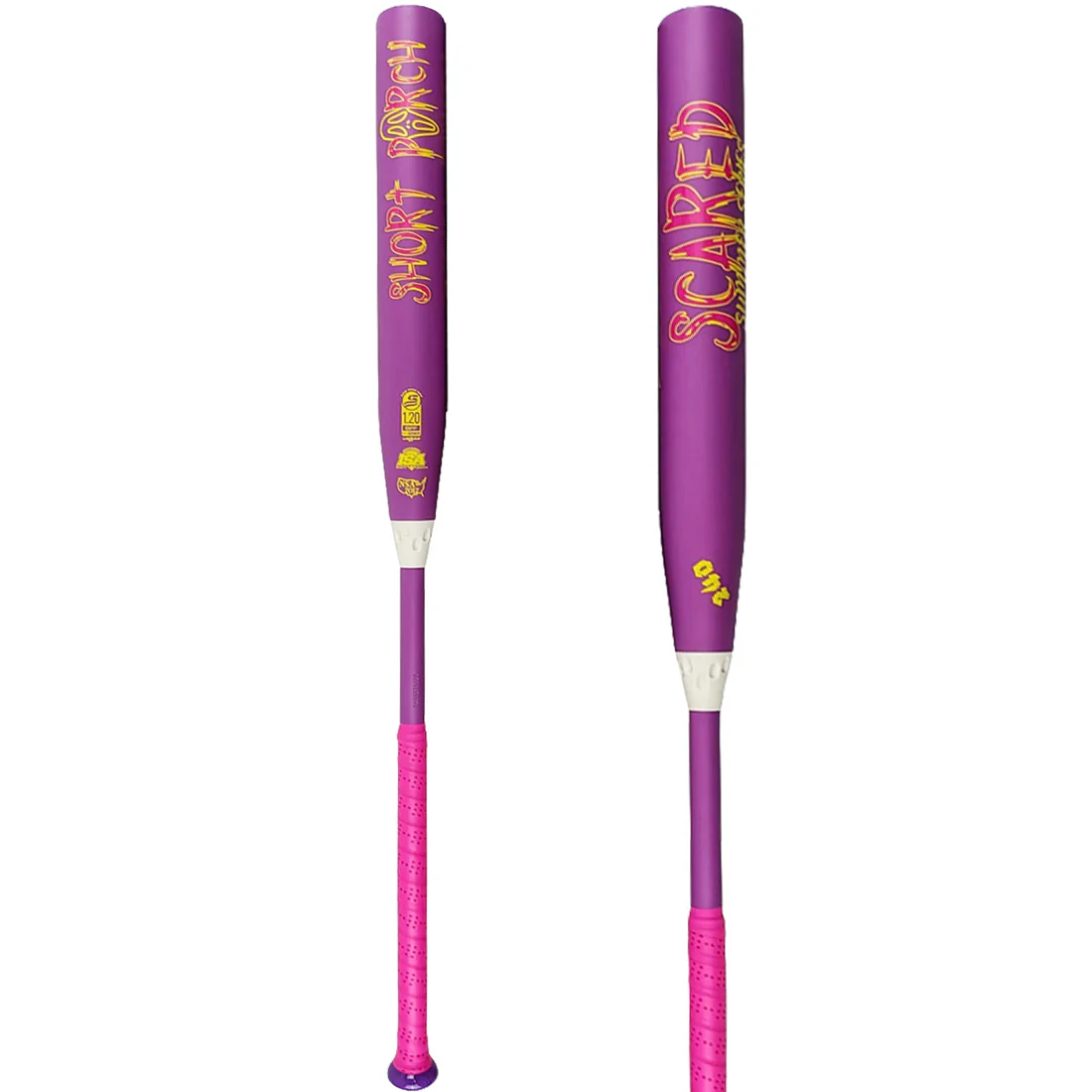 Short Porch Scared Summer Series 12" 2PC Balanced USSSA Slowpitch Softball Bat