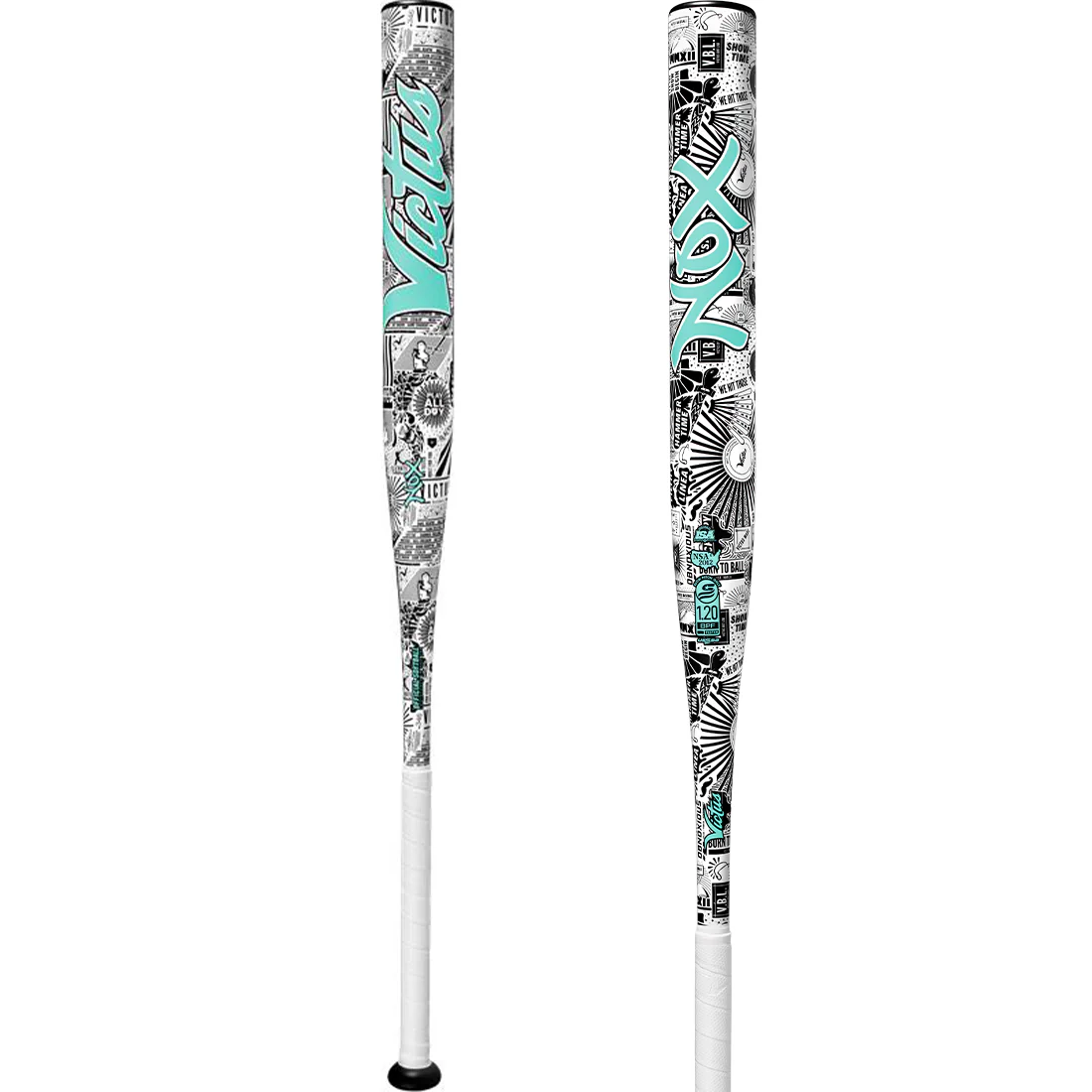 Victus Nox 12.75" 1PC Endloaded USSSA Slowpitch Softball Bat: VSPNX1YU