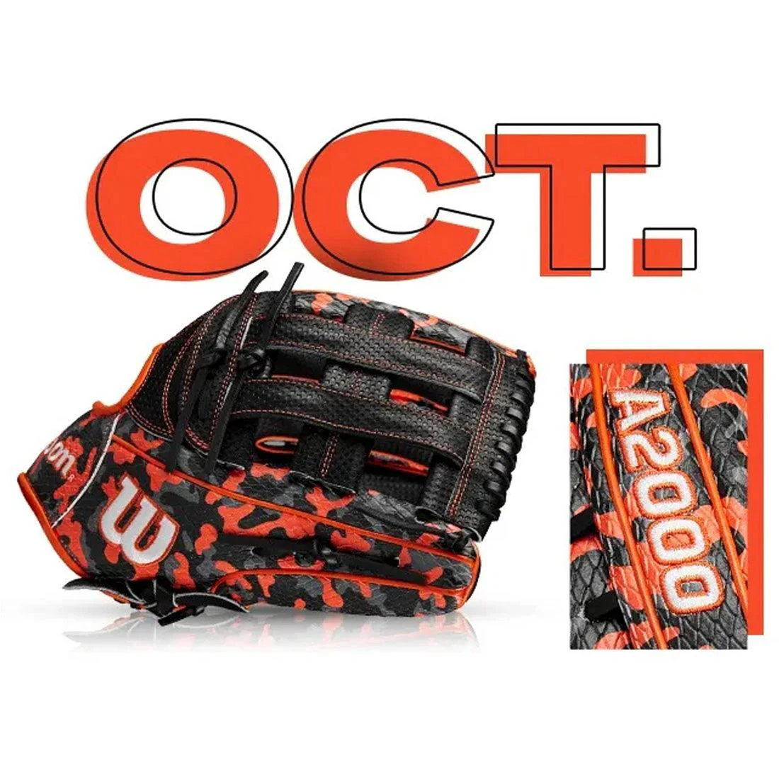 Wilson A2000 October 2024 Glove of the Month 12.75" 1777 Outfield Baseball Glove - Image 2